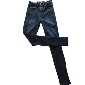 Abercrombie & Fitch Womens The Super Skinny High Rise Jeans Size 26 Dark Wash